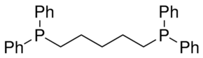 1,5-Bis(diphenylphosphino)pentane - CAS:27721-02-4 - dpppe, 5-diphenylphosphanylpentyl(diphenyl)phosphane, 1,5-Pentanediylbis(diphenylphosphine), Pentamethylenebis(diphenylphosphine)